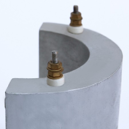 廠家定 制印刷耗材發熱鋁印后加工配件鋁制耗材淋膜機覆膜機配件